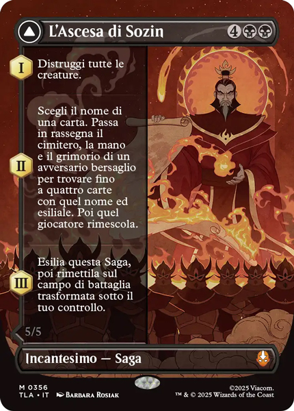 L'Ascesa di Sozin